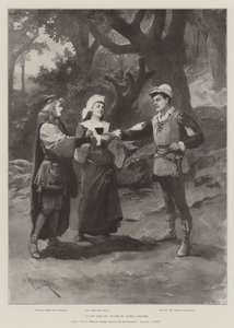 Como gustéis, en el Teatro St James de Amedee Forestier